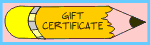 Gift Certificate pencil Wee Ones